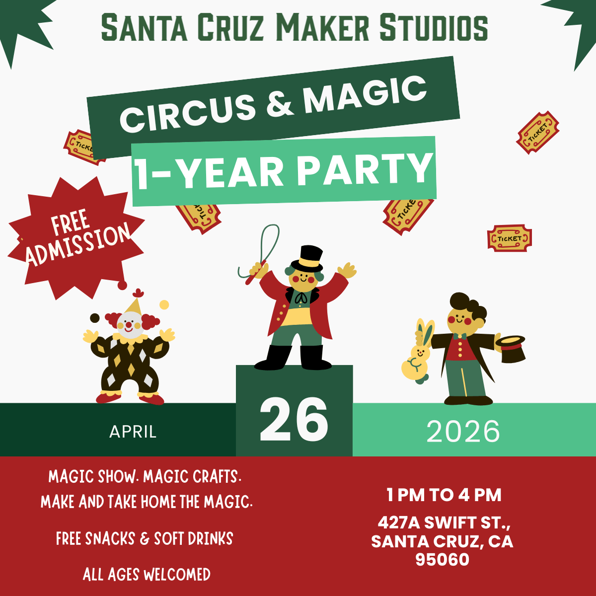 First anniversary (4 x 4 in)